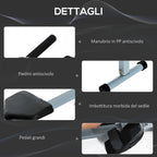 Professional Rowing Machine with Central Pull for Home Training Space Saving with Display 130 x 47.5 x 67cm