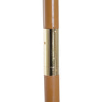 2.5x2.3m 6-Ribbed Garden Umbrella, Wood and Polyester, Dark Green - Borge' Group Limited