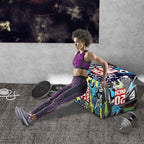 SPORTNOW Plyo Box 3 Heights Non-Slip Jumping Box for Home and Gym, 76x61x51cm, Multicolor