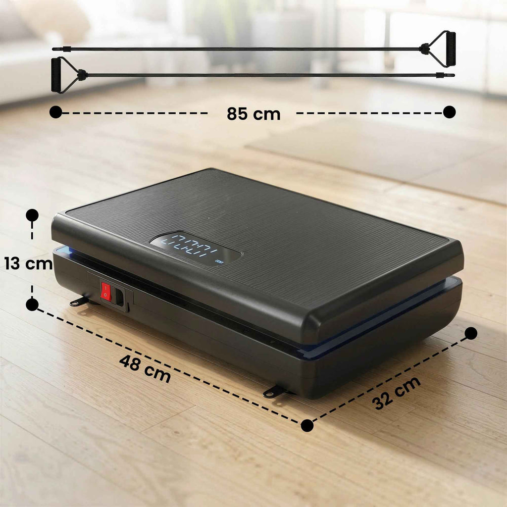 SPORTNOW Vibration Platform with 120 Speed Levels and 5 Programs