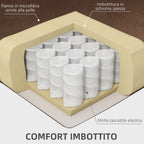 HOMCOM Relaxing Lift Chair, Reclining, Massaging and Heated in Velvet, Brown - Borgè