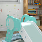 Foldable Plastic Children's Slide, Ages 18 Months-3 Years, 102 x 53 x 53 cm, Green