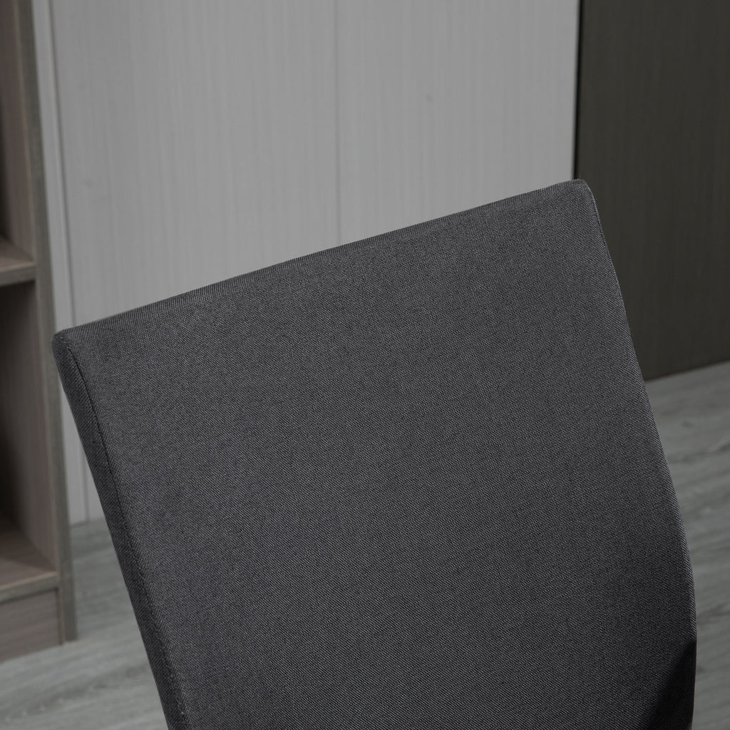 Ergonomic and Swivel Office Chair with Adjustable Height, 61x61x89-99 cm, Dark Grey