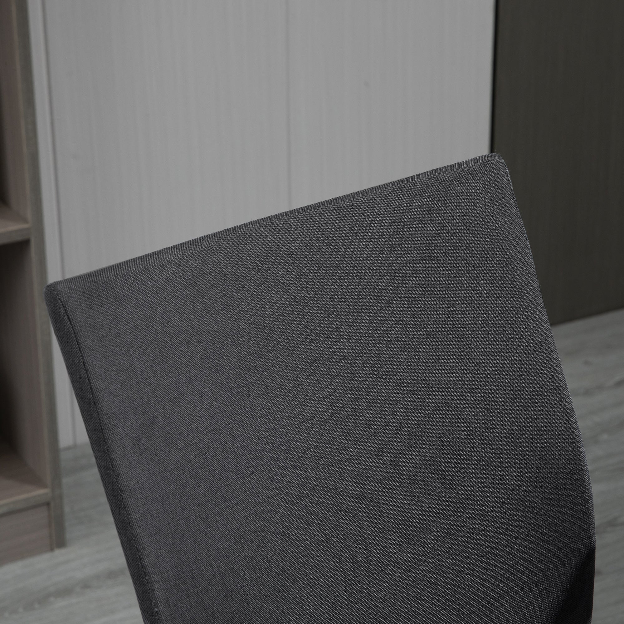 Ergonomic and Swivel Office Chair with Adjustable Height, 61x61x89-99 cm, Dark Grey