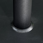Parasol Base 13kg Concrete with Glossy Finish, 40x40x43 cm, Black