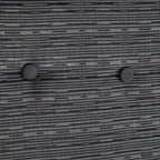 3-Person Garden Swing with Adjustable Canopy and Cushions, 200x120x170cm, Black