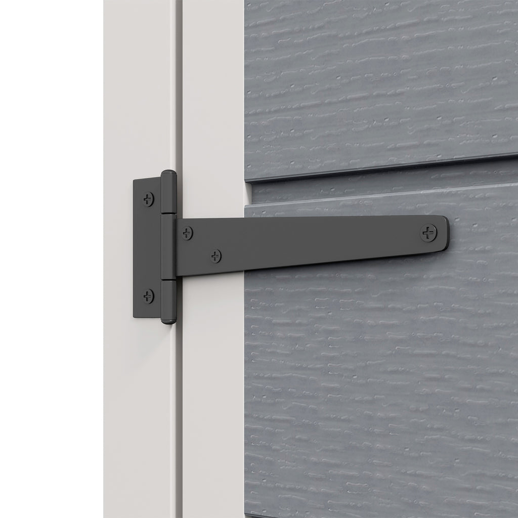 Outsunny Garden Tool Shed with Lockable Door, Window and Air Intake, Gray - Borgè