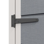 Outsunny Garden Tool Shed with Lockable Door, Window and Air Intake, Gray - Borgè