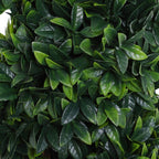 Set of 2 Artificial Boxwood Spiral Plants for Indoor and Outdoor Use with Pot, Ø32x120 cm, Green