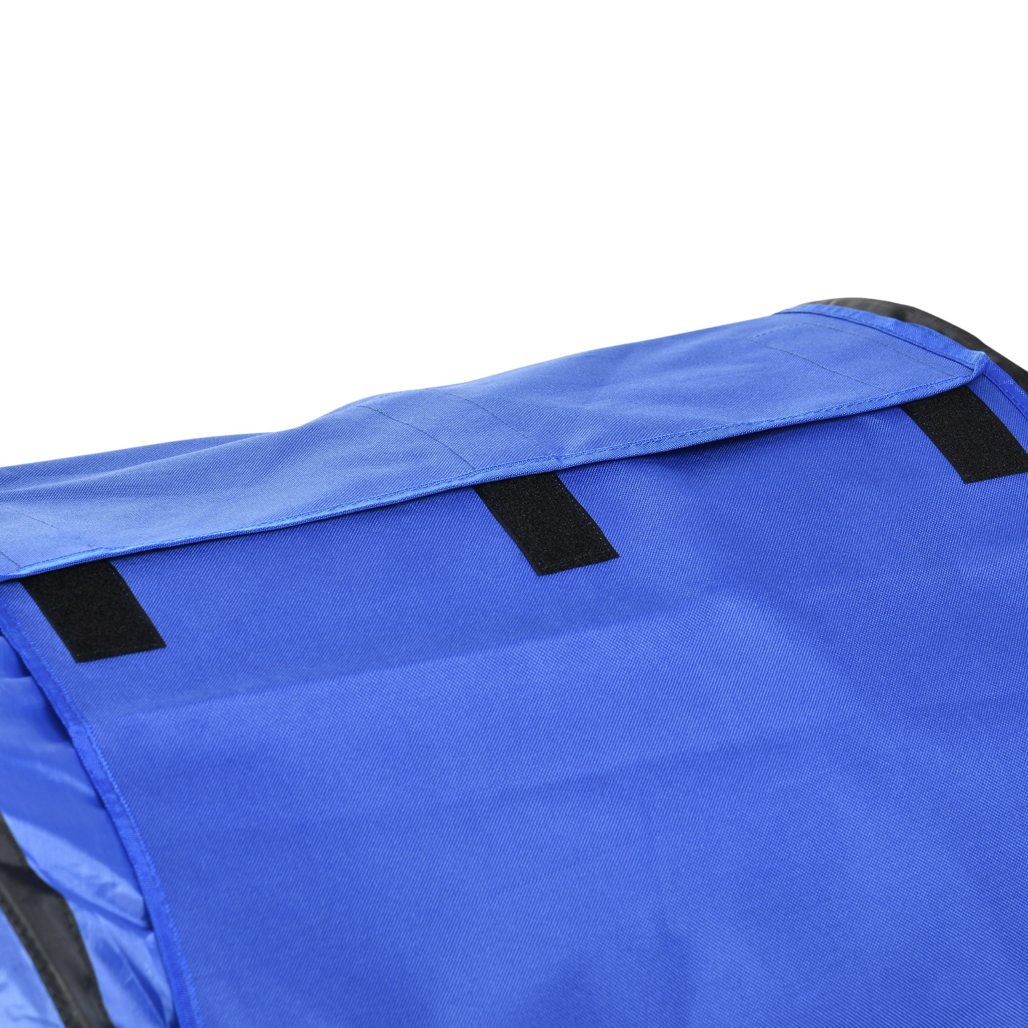 Pawhut Set Agility Dog 7 pieces with whistle and transport bag, plastic and ABS, 89x69x99 cm, blue orange white - Borgè