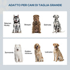 Raised Dog Bowls with 44L Cabinet and 2 Steel Bowls, 60x30x35.5cm, White - Borgè