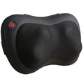 HOMCOM Back and Neck Massage Cushion with Heating and 4 Shiatsu Nodes, for Home, Office, Car, Black
