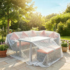 Outsunny 4x6m Waterproof Tarpaulin, Heavy Duty 140GSM PE, Tear Resistant