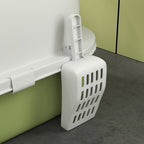 Closed Cat Litter Box with Removable Tray, Scoop and Activated Carbon Filter, Multicolor