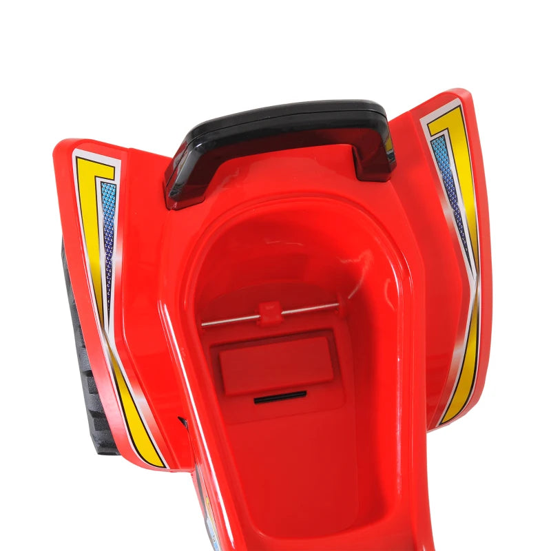 Children's Quad Bike Toy with Horn, Music and Lights, 60x38x42 cm, Red PP