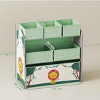 Children's Toy Storage Shelf, 3-Tier, Green
