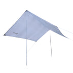 Portable Awning 3x3 m, Waterproof Awning for Camping and Beach, White