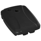 Fillable Arm Umbrella Base up to 75kg with T-Base Included, 80x60x17cm, Black