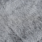 Portable 4-Step Dog Stairs, Removable Flannel and Chipboard, 60x35x44 cm, Grey