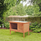 Rabbit Cage Outdoor Hutch in Fir Wood 90 x 45 x 65cm
