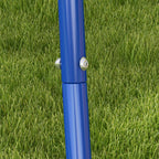 2-in-1 Garden Swing for Babies and Children from 6 Months to 8 Years, Orange and Blue