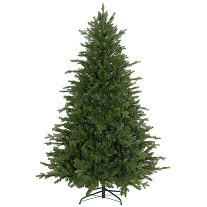 Artificial Christmas Tree 180cm with 1821 Branches and Metal Base, Green