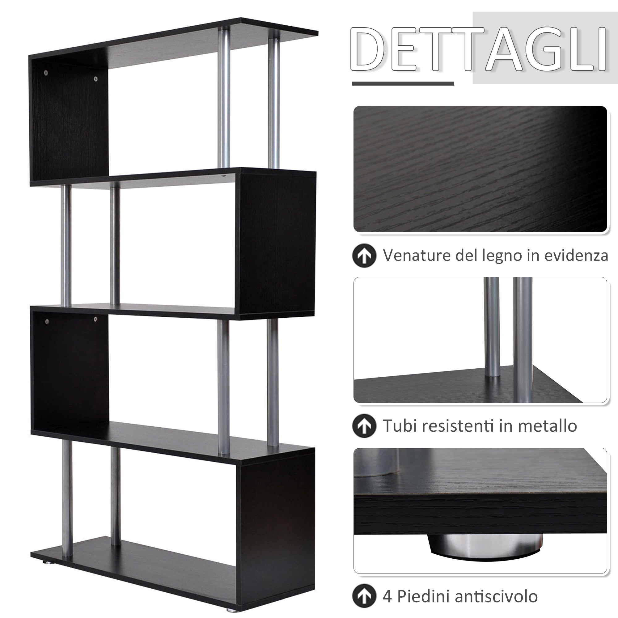 Designer Wooden Bookcase Office Furniture Shelf