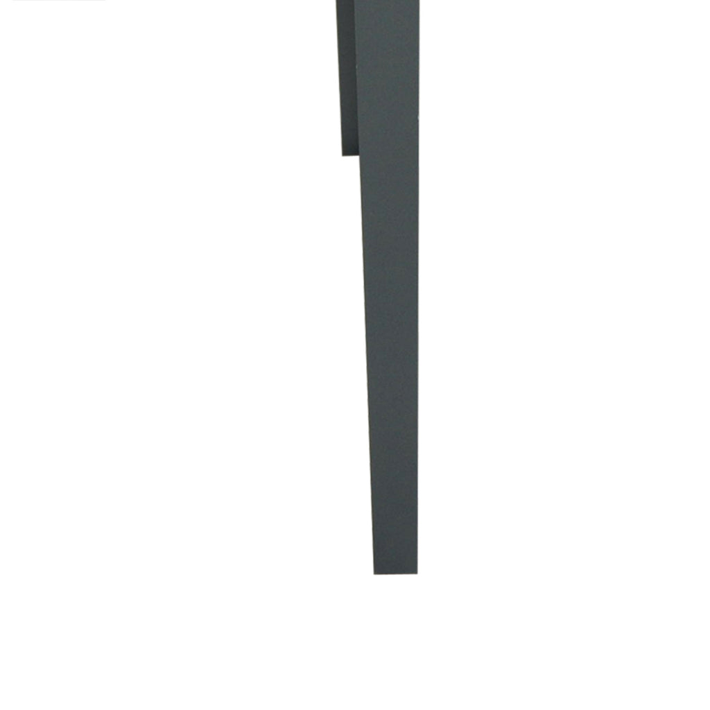 Outsunny Outdoor Fioriera Metal raised with 3 drainage holes, 100x30x80 cm, gray - Borgè