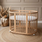 Baby Bed Smart 9-in-1  Natural Wood