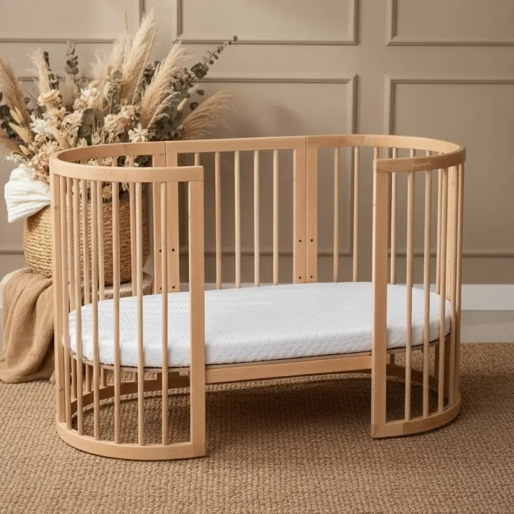 Baby Bed Smart 9-in-1  Natural Wood