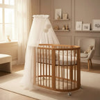 Baby Bed Smart 9-in-1  Natural Wood