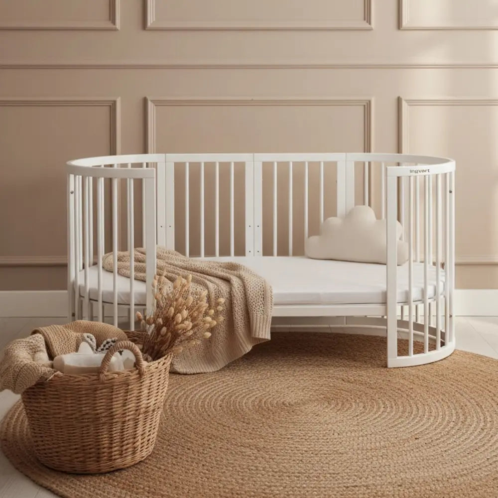 Baby Bed Smart 9-in-1  White