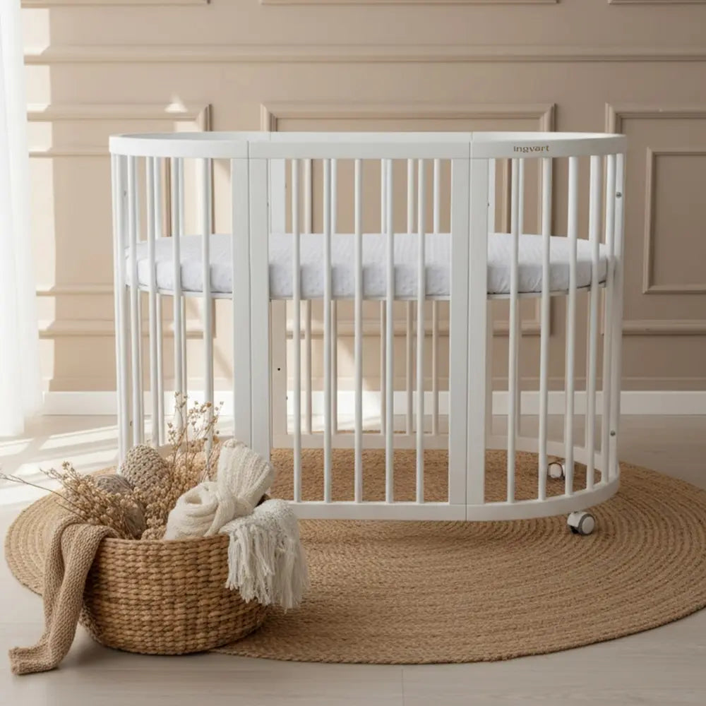 Baby Bed Smart 9-in-1  White