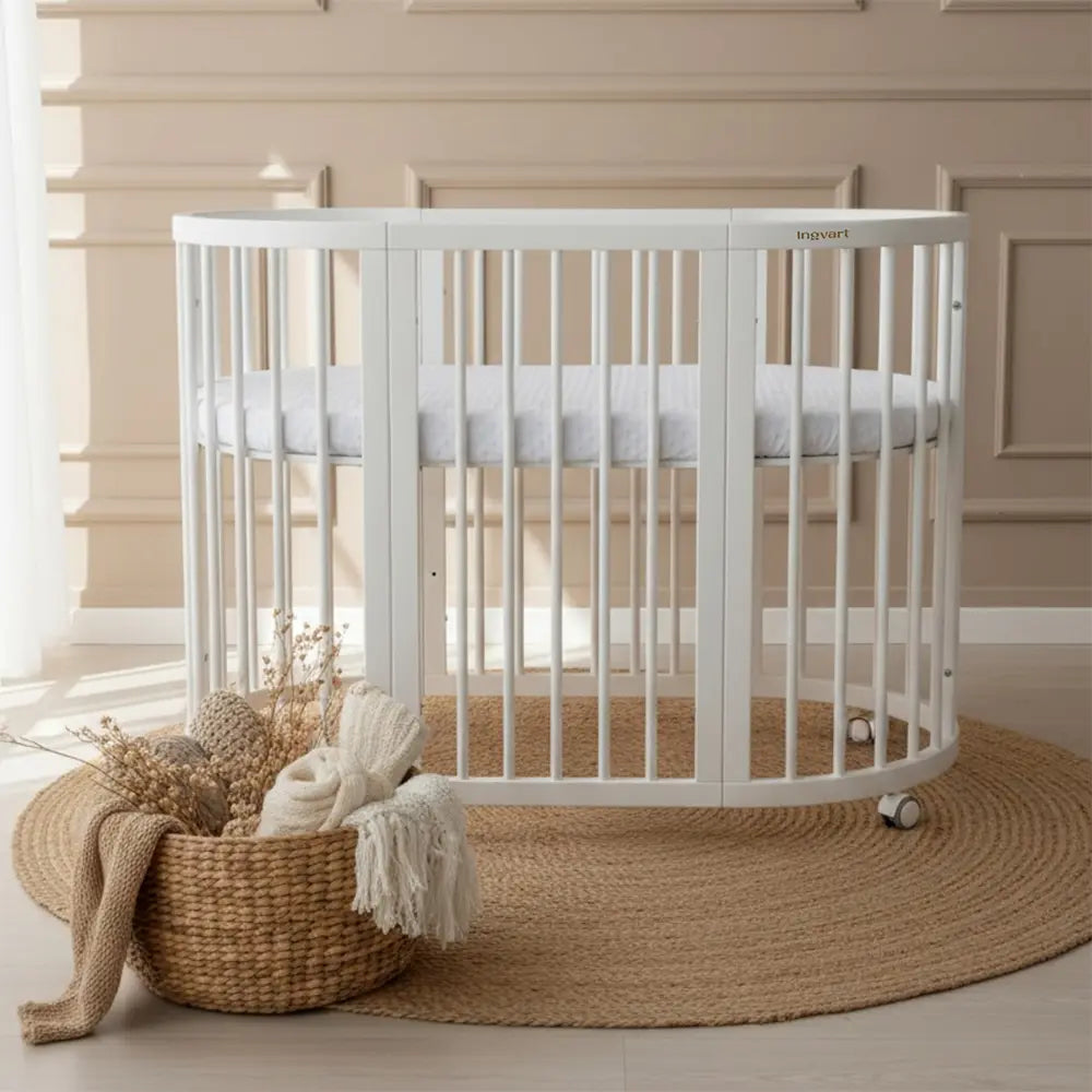 Baby Bed Smart 9-in-1  White