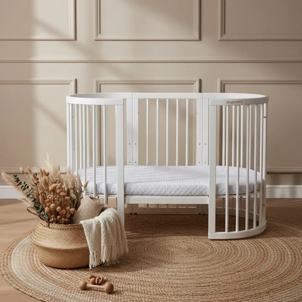 Baby Bed Smart 9-in-1  White