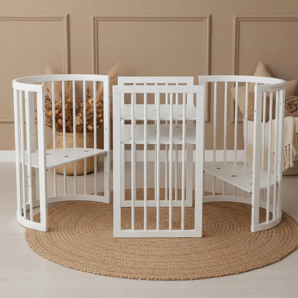 Baby Bed Smart 9-in-1  White