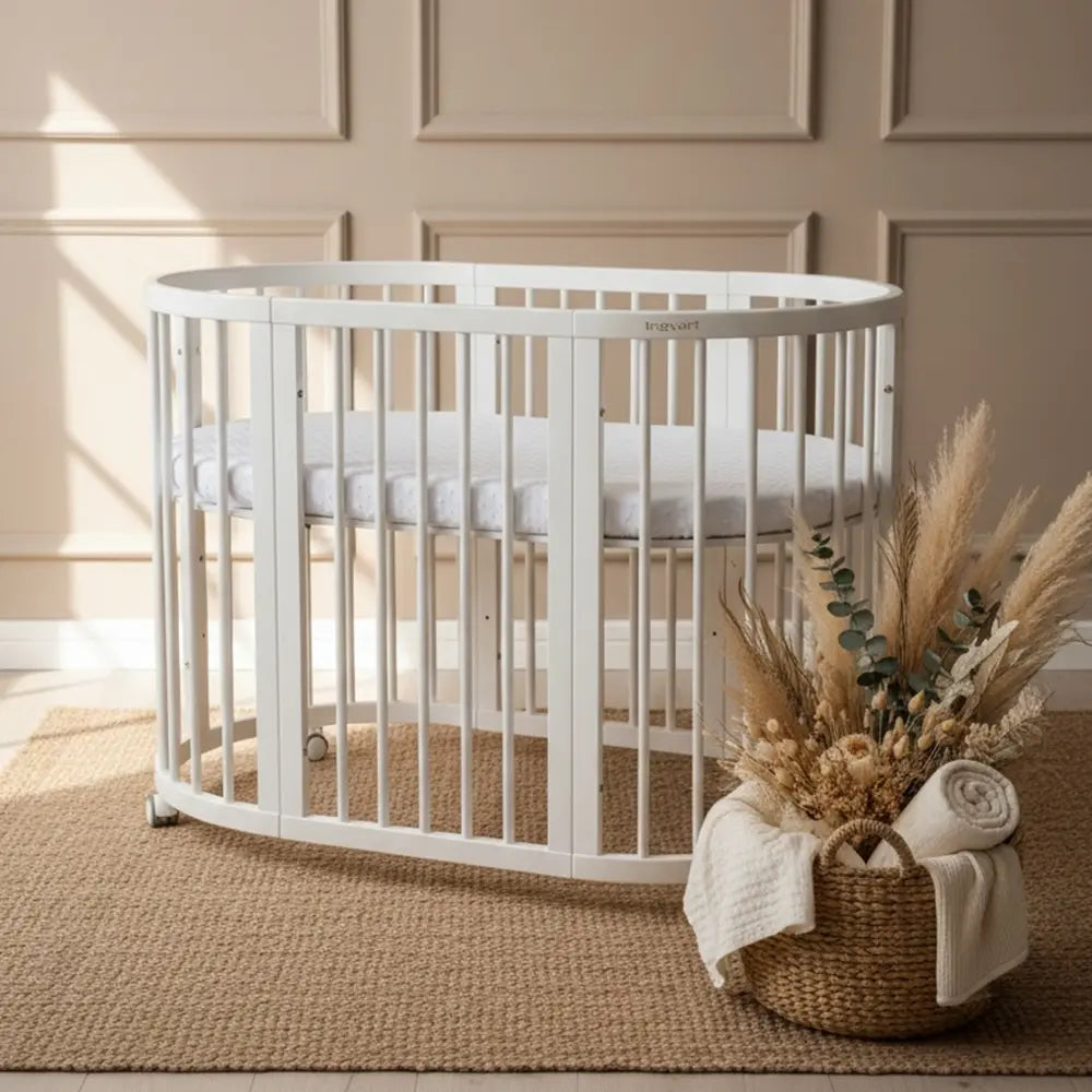 Baby Bed Smart 9-in-1  White