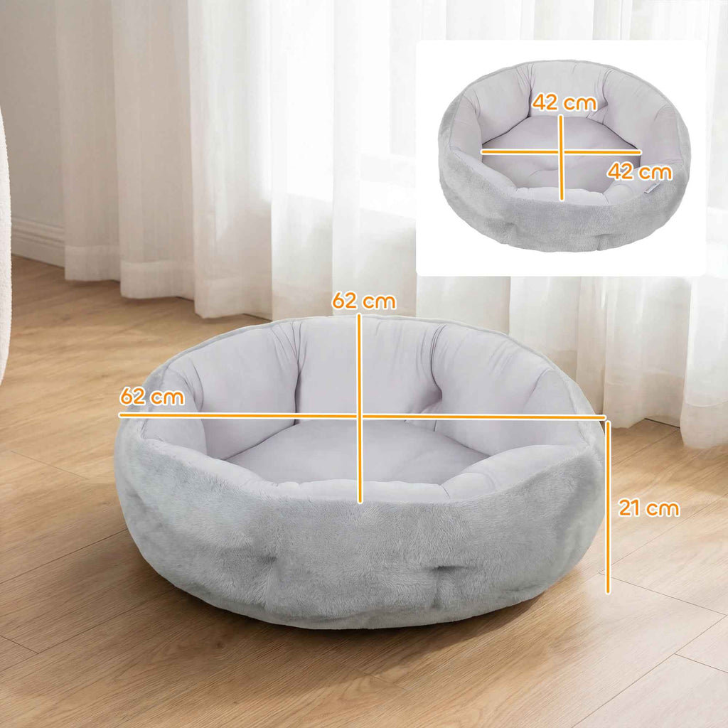 PawHut Reversible Cat Bed, Indoor Small Dog Bed