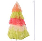 Portable Hawaiian Umbrella, Canopy Ø160cm, Waterproof, Height up to 180cm