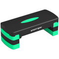 SPORTNOW Adjustable Aerobic Stepper, Height 10/15/20cm with Riser