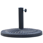 Round Umbrella Base for Ø3.8-4.8cm Poles with Decoration and Knob, Weight 15kg Ø49x32cm - Borge' Group Limited