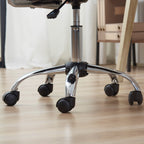 Ergonomic Mesh Office Chair with Armrests, Adjustable Height and 5 Wheels, Grey