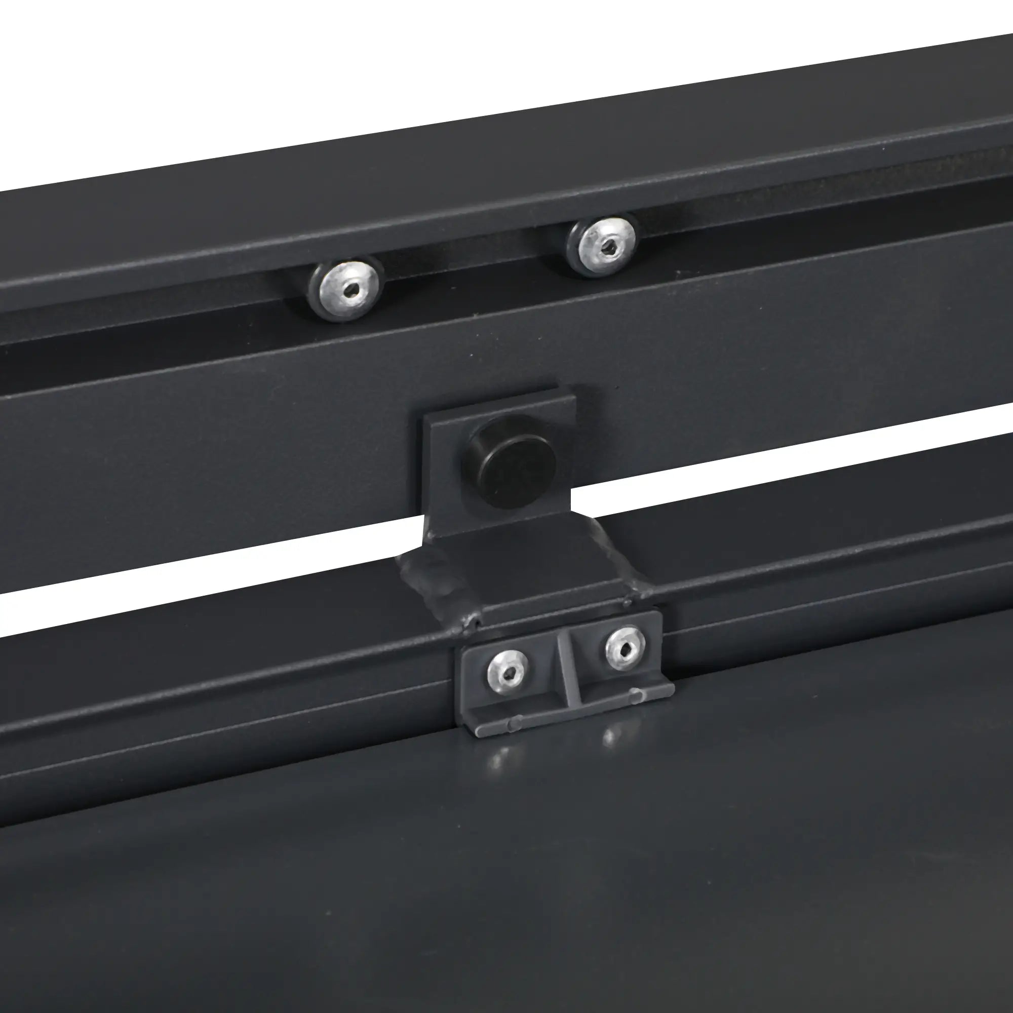 Extendable Glass Table and 6 Chairs Garden Set with Breathable Seat, Dark Grey - Borge' Group Limited