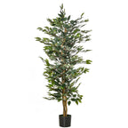 150cm Tall Artificial Ficus Plant, Indoor and Outdoor Decoration with Pot Included