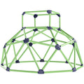 Children's Climbing Game Dome with Beveled Edges, in PP, 182.5x182.5x119 cm, Green and Purple
