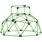 Children's Climbing Game Dome with Beveled Edges, in PP, 182.5x182.5x119 cm, Green and Purple