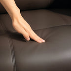 Reclining Massage Chair with 8 Massage Points and 5 Modes, 84x92x109cm, Dark Brown