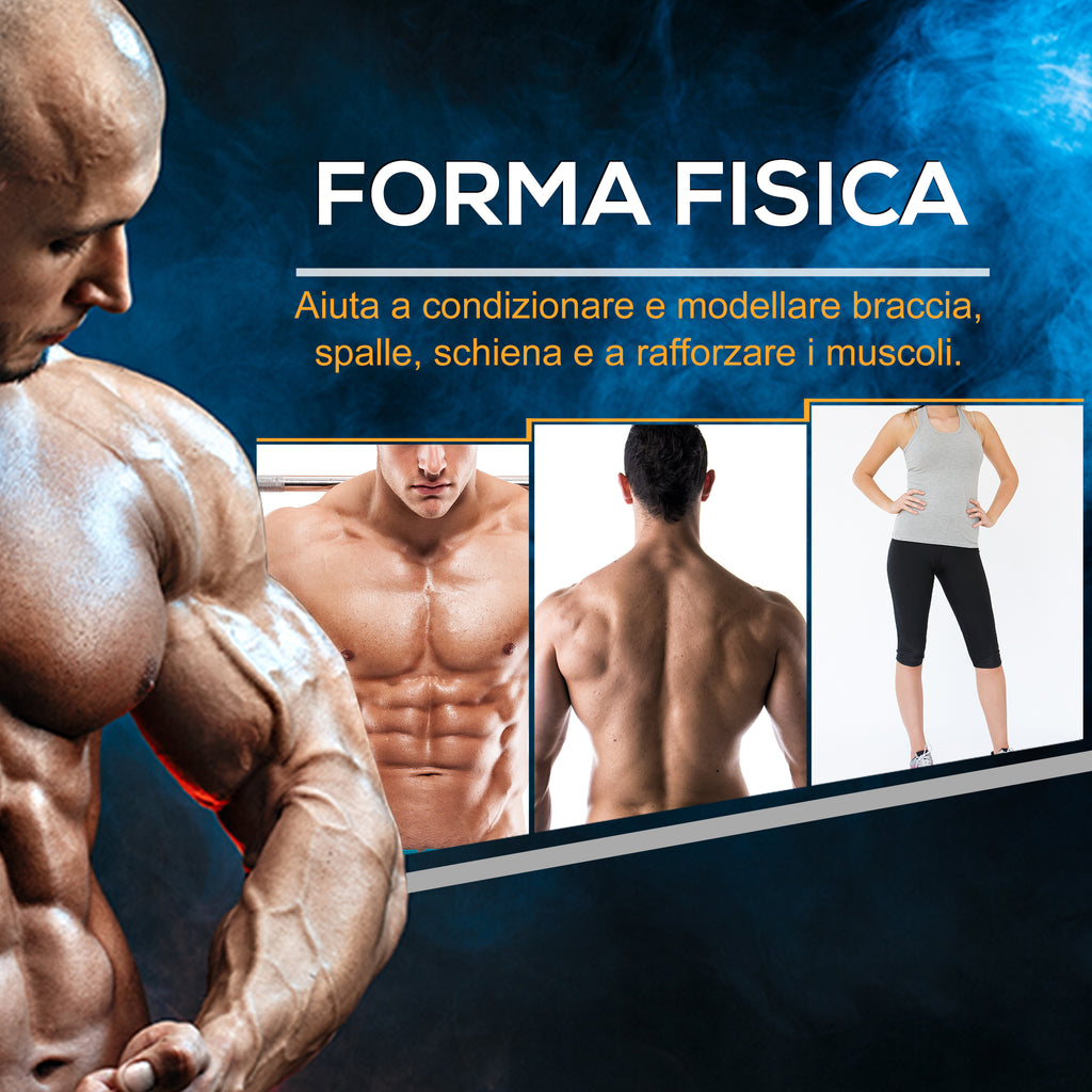 15 kg Hexagonal Dumbbell with Non-Slip Grip, Steel and Rubber, Ø15.5 x 33.6 cm, Black