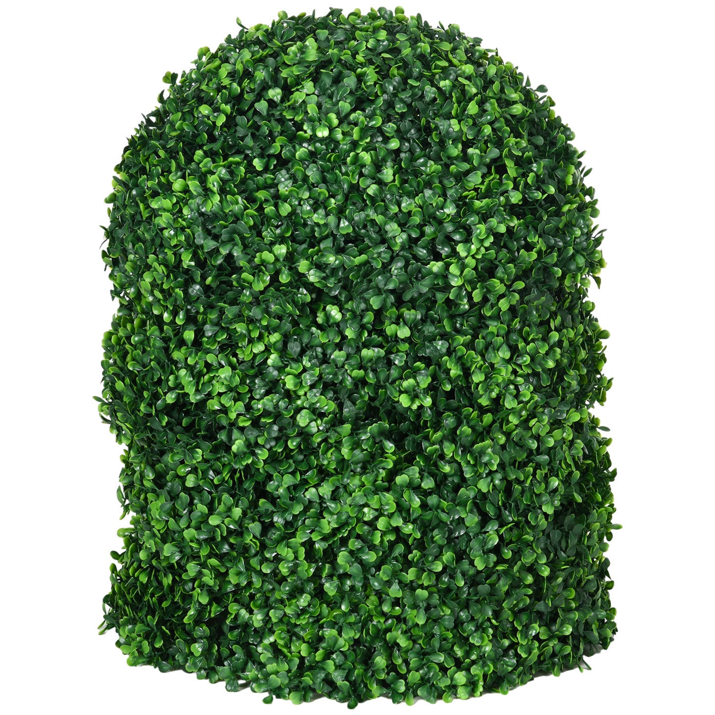 HOMCOM Set of 2 Fake Boxwood Ball Plants Ø40cm, Indoor and Outdoor Decoration, Green - Borgè