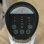 HOMCOM Tower Fan with 5m Remote Control, 70° Oscillation, 3 Functions and 3 Speeds, Black